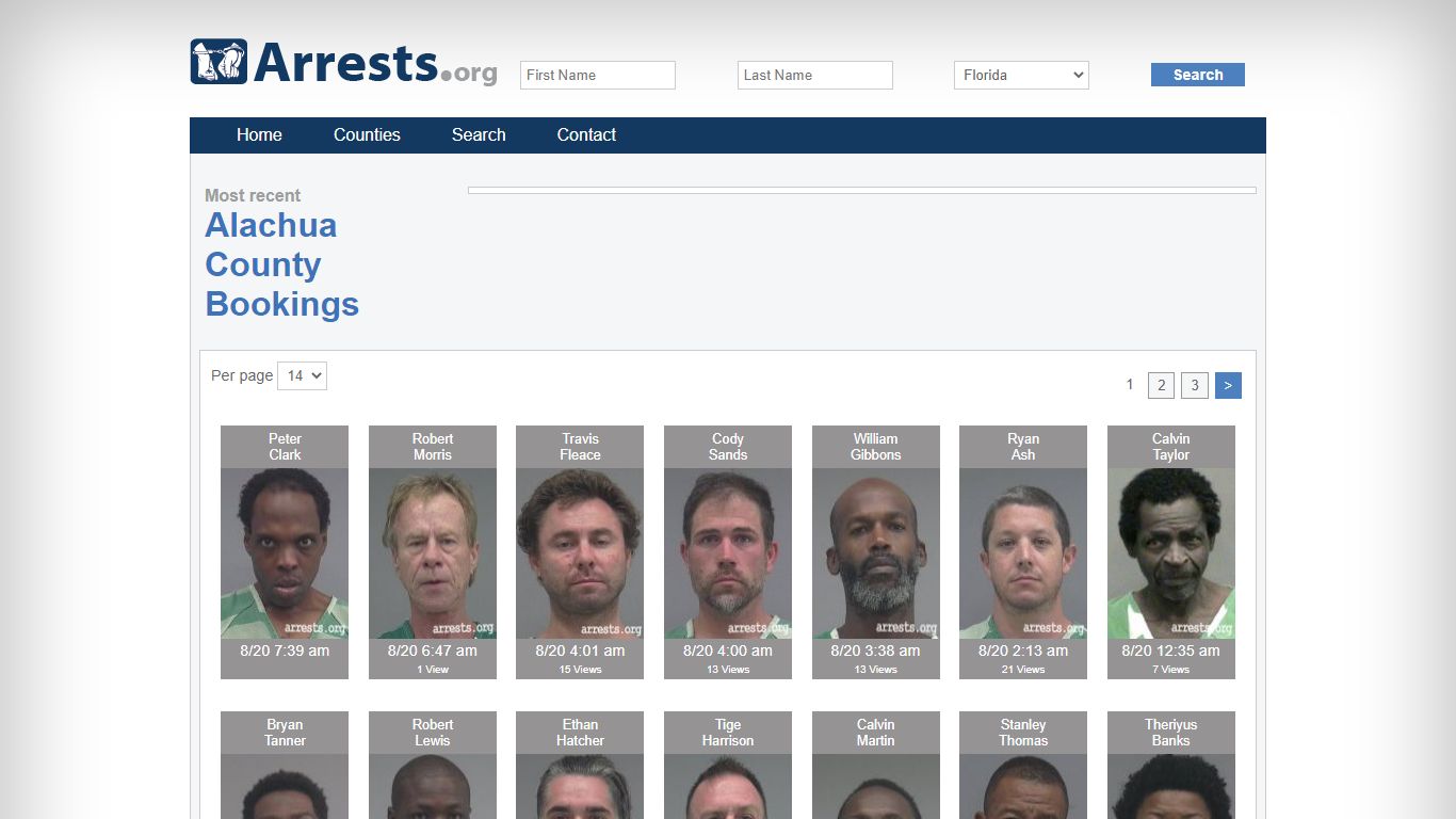 Alachua County Arrests and Inmate Search